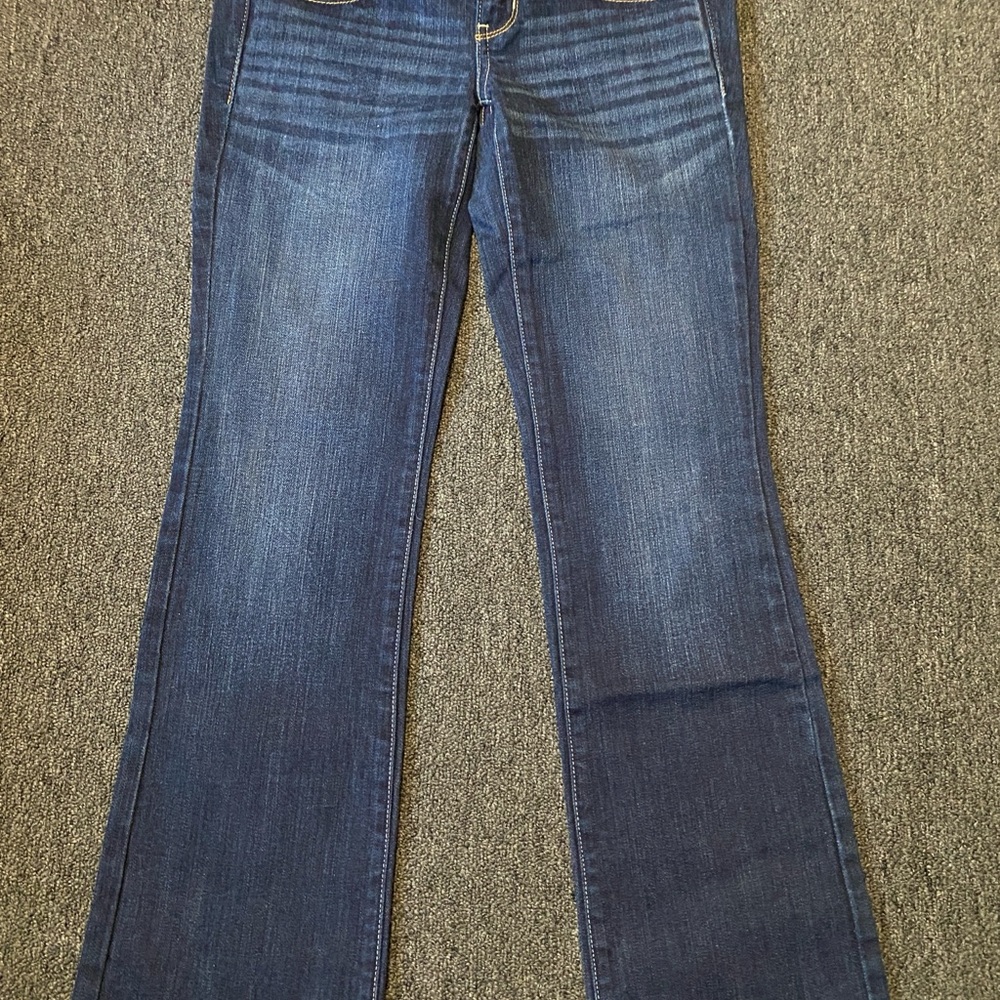 American Eagle Outfitters Dark Blue Flare Jeans